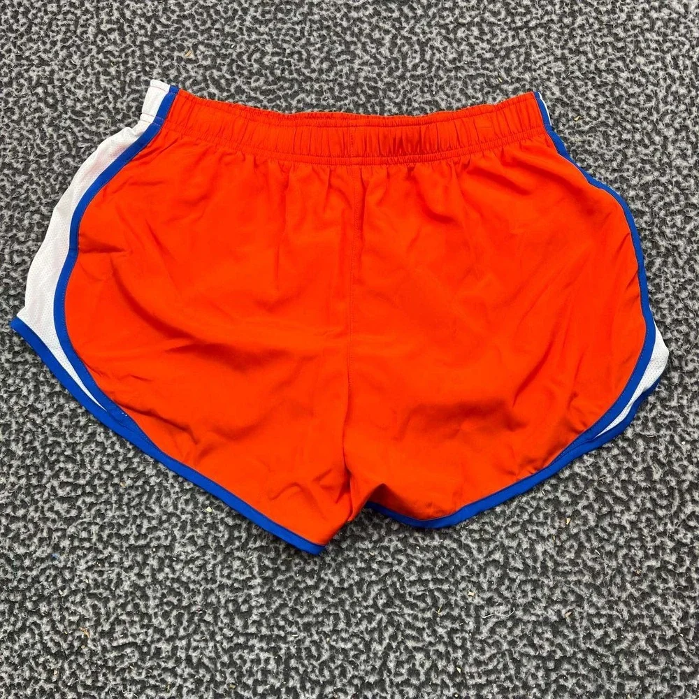 Nike Florida Gators Dri-FIT Running Shorts Women Medium Orange Blue White New M